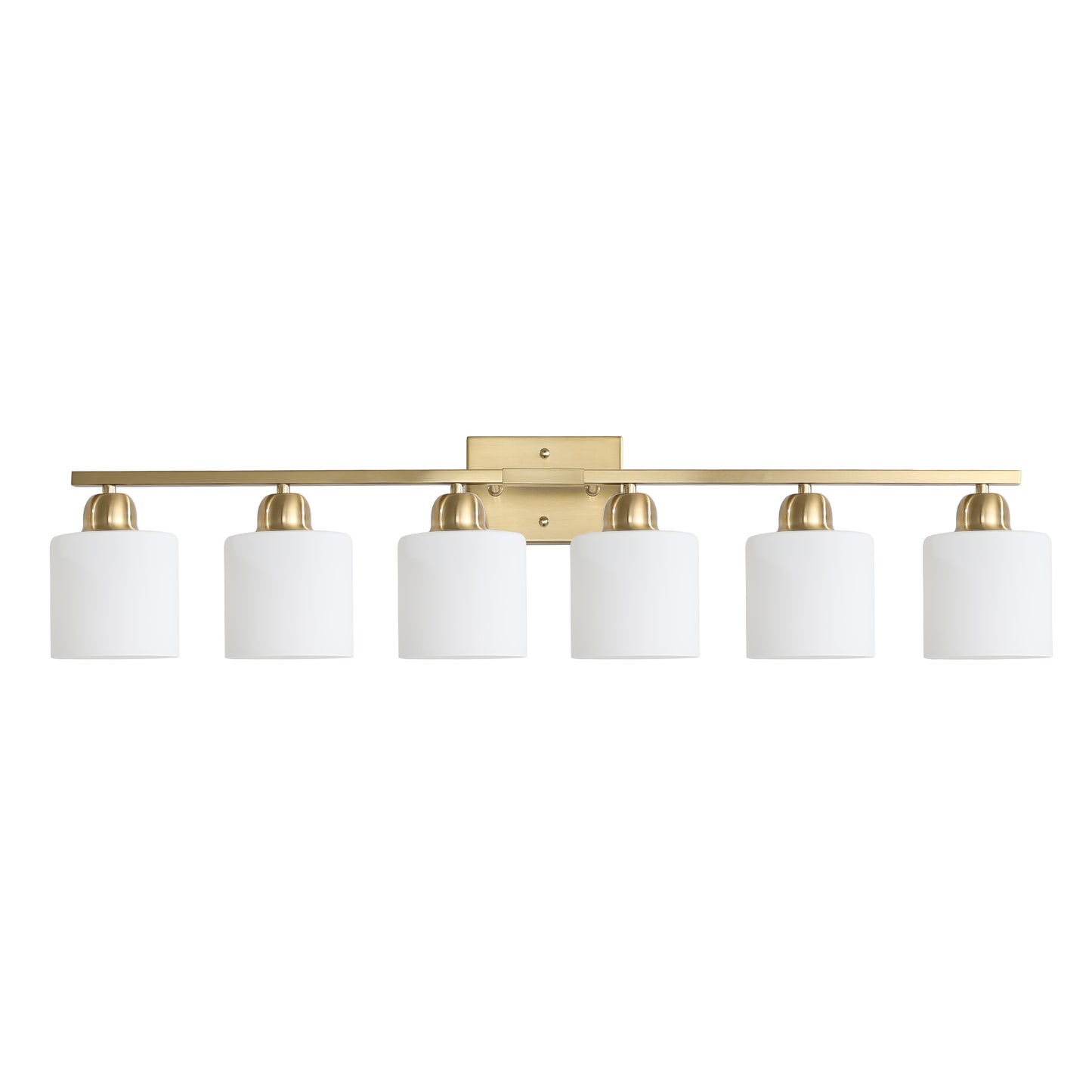 38" 6-Light Brushed Gold Vanity Wall Light - view 10