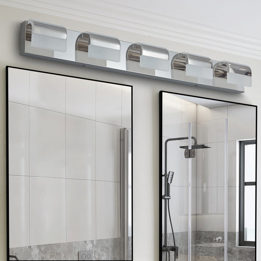 5-Light Chrome LED Bathroom Vanity Light - view 2