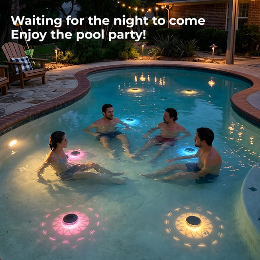 Solar Floating Pool Light with Remote - view 2