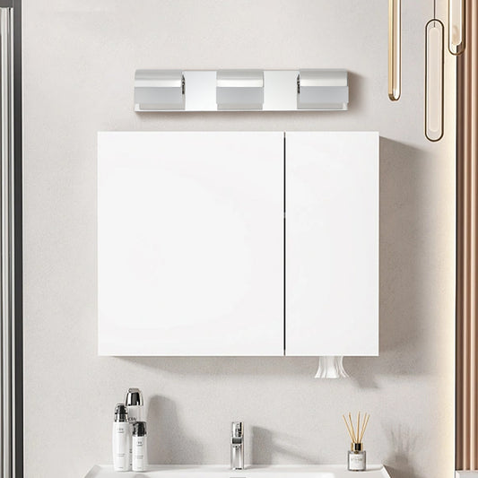 3-Light Chrome LED Vanity Wall Light - view 2