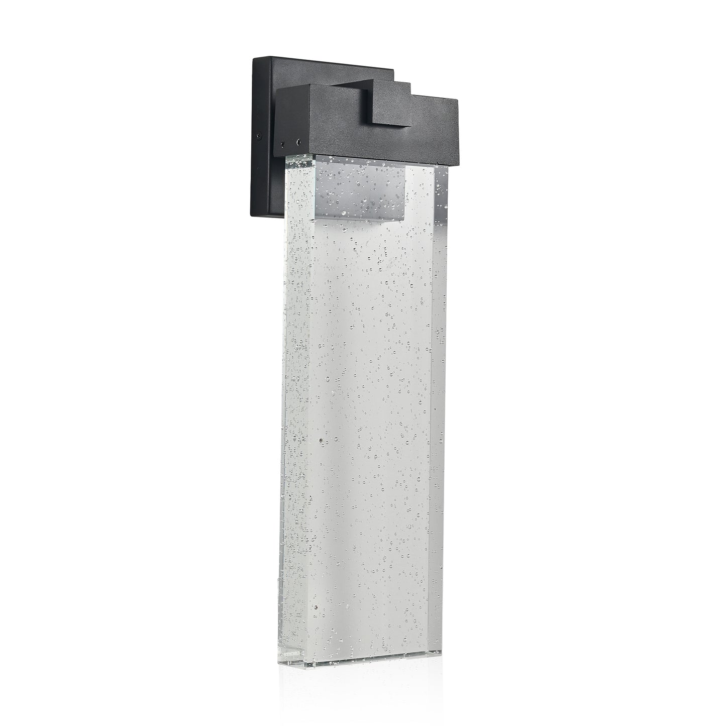 Black Bubble Crystal LED Outdoor Wall Light, 18"H - view 15