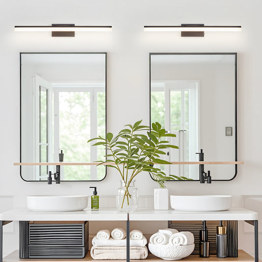 32" Black Metal LED Bathroom Vanity Light - view 2
