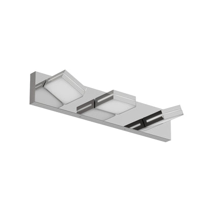 3-Light Chrome Minimalist LED Vanity Light - view 9