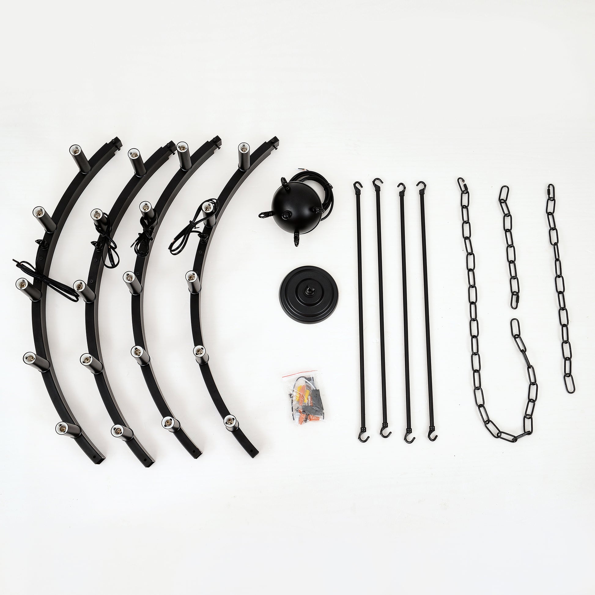 39.4" 20-Light Wagon Wheel Farmhouse Chandelier - view 19