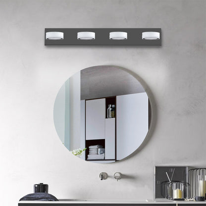 29" Modern 4-Light Black LED Vanity Light - view 4