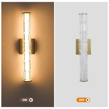 19.7"H Gold Crystal Wall Sconce, Set of 2 - view 6