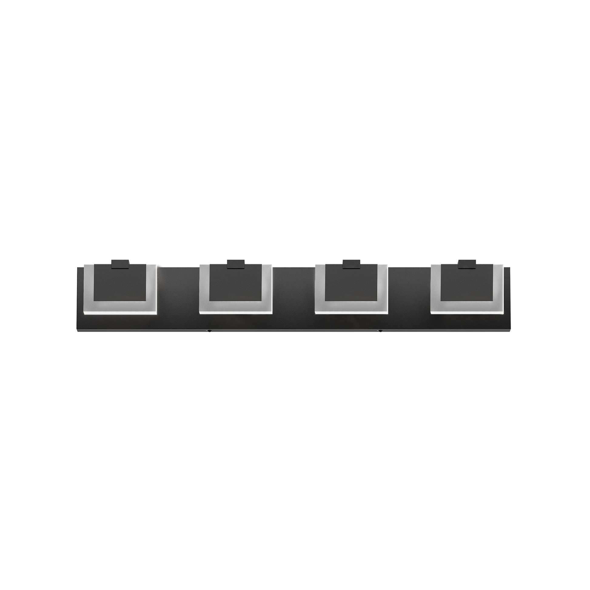 4-Light Black Up & Down LED Vanity Light - view 8
