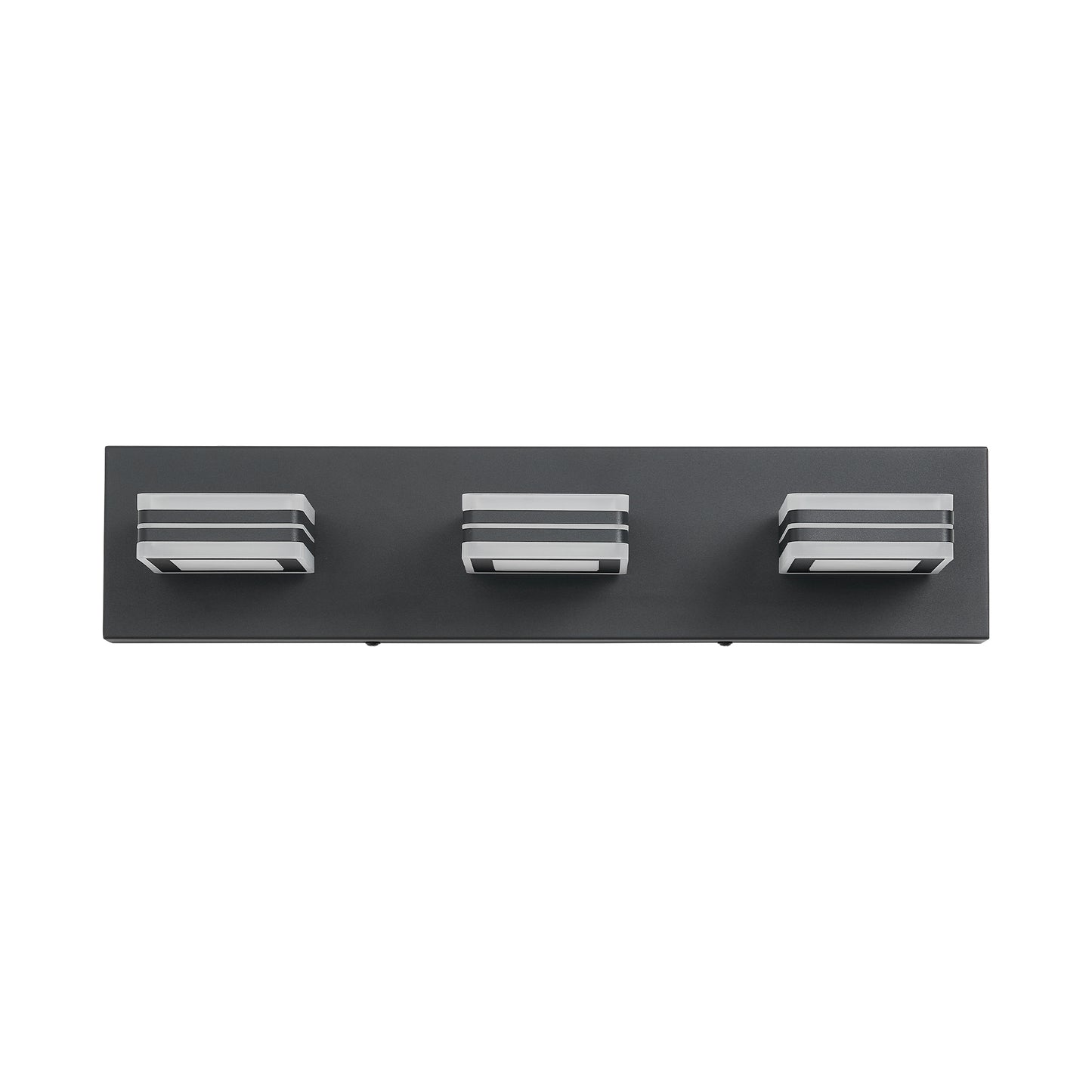3-Light Matte Black Up & Down LED Vanity Wall Light - view 9