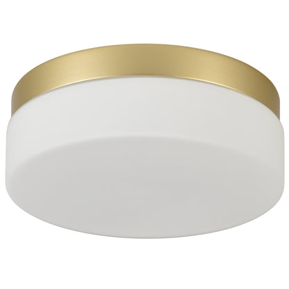 12" Gold LED Flush Mount Ceiling Light - view 9