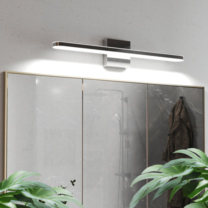24" Chrome Vanity Wall Light with Dimmable LED