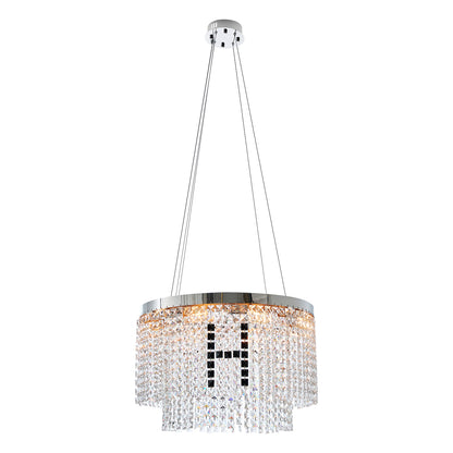 Modern Round Crystal Chandelier - view 10
