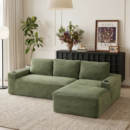 Green Cloud Sectional