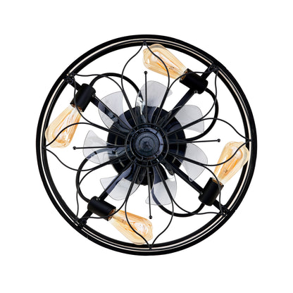 20" Lotus Fabric Bladeless Ceiling Fan with Remote - view 22