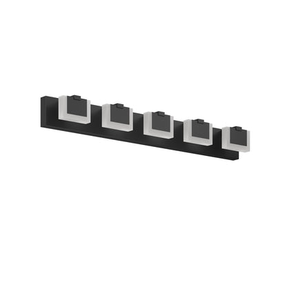 5-Light Black Up & Down LED Vanity Light - view 9
