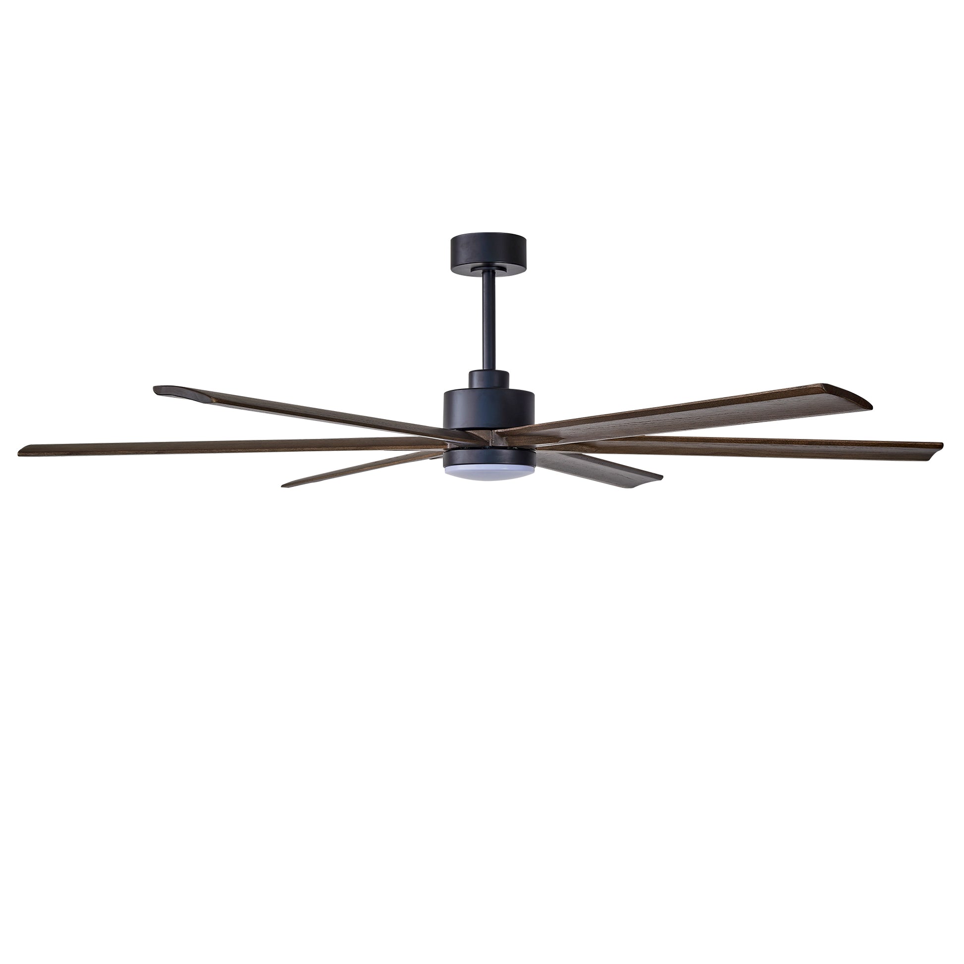 70" Matte Black Ceiling Fan with Light - view 17