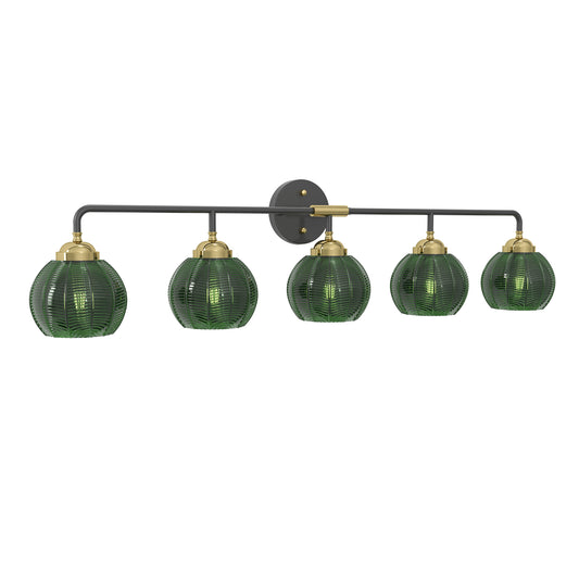Black Gold Vanity Light