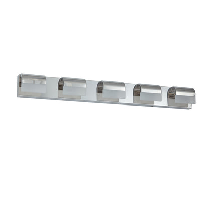 5-Light Chrome LED Bathroom Vanity Light - view 8