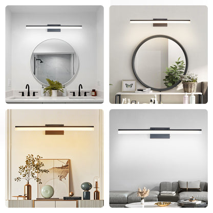 32" Black Metal LED Bathroom Vanity Light - view 5