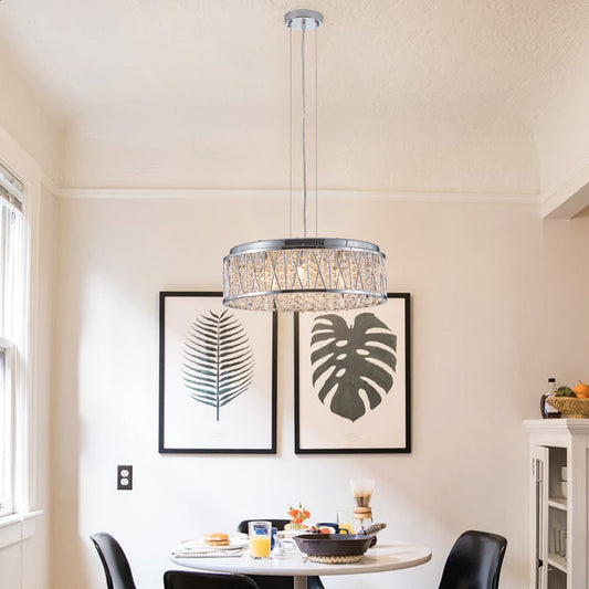 Crystal Flush Mount Light