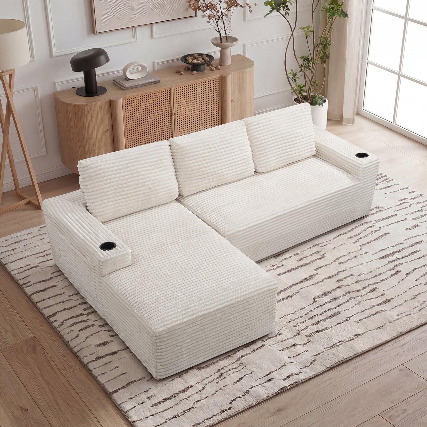 Deep Seat Cloud Sectional