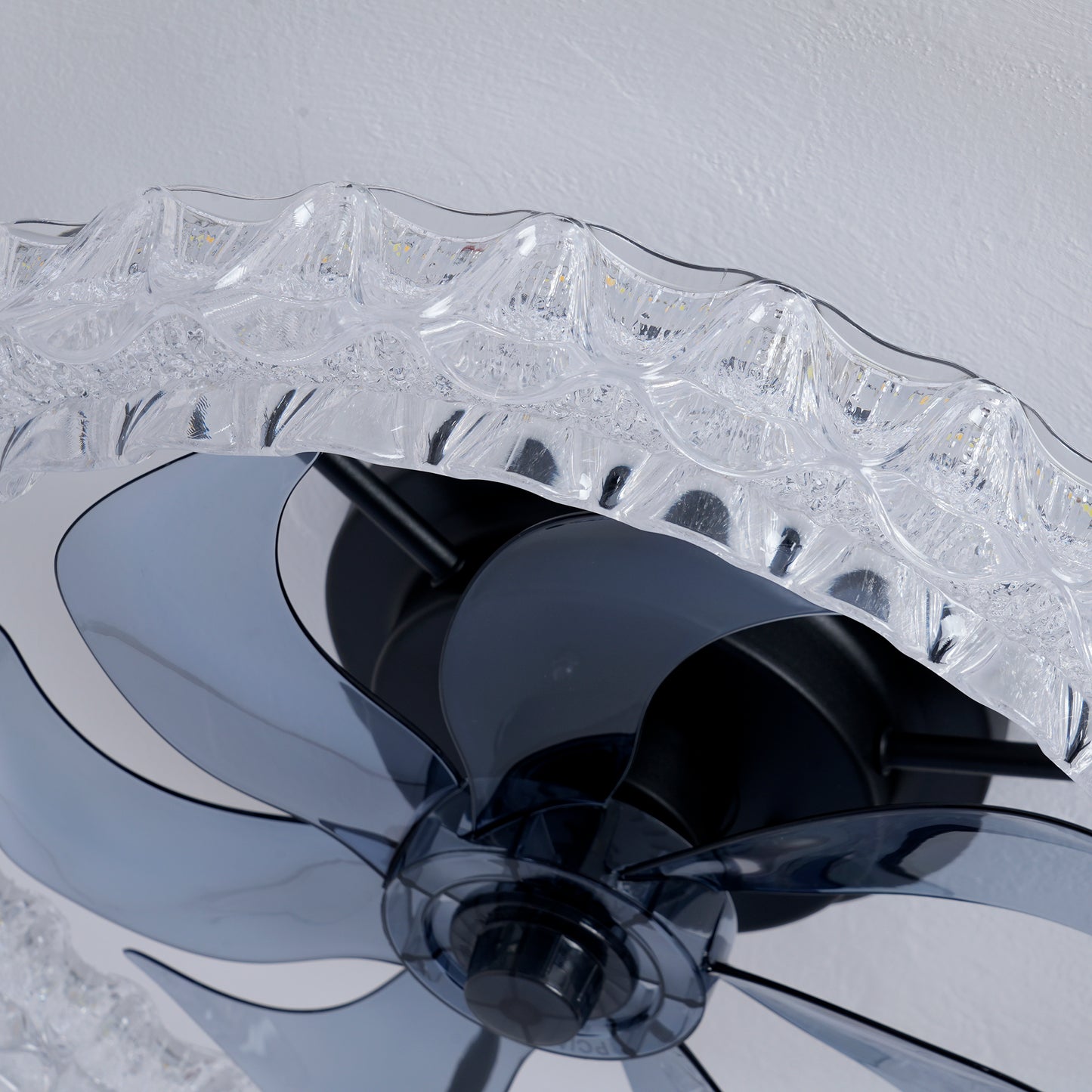 Matte Black Galaxy Ceiling Fan with Dimmable LED - view 20