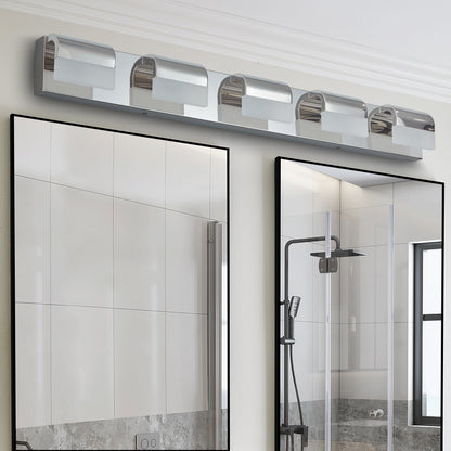 5-Light Chrome LED Bathroom Vanity Light - view 2