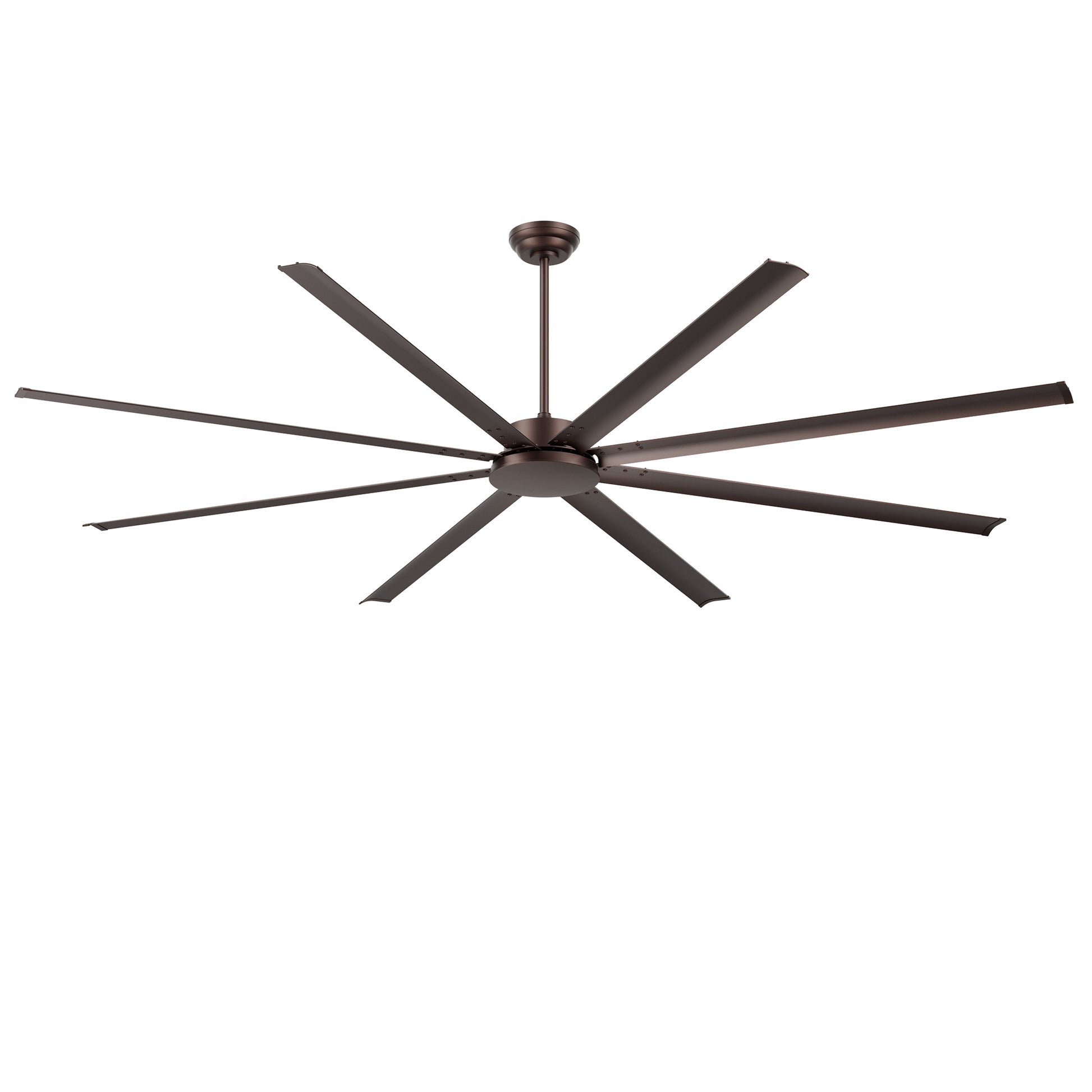 96" Coffee Industrial Ceiling Fan with Remote - view 14