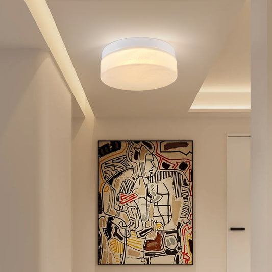 12" White Round LED Flush Mount Ceiling Light - view 2