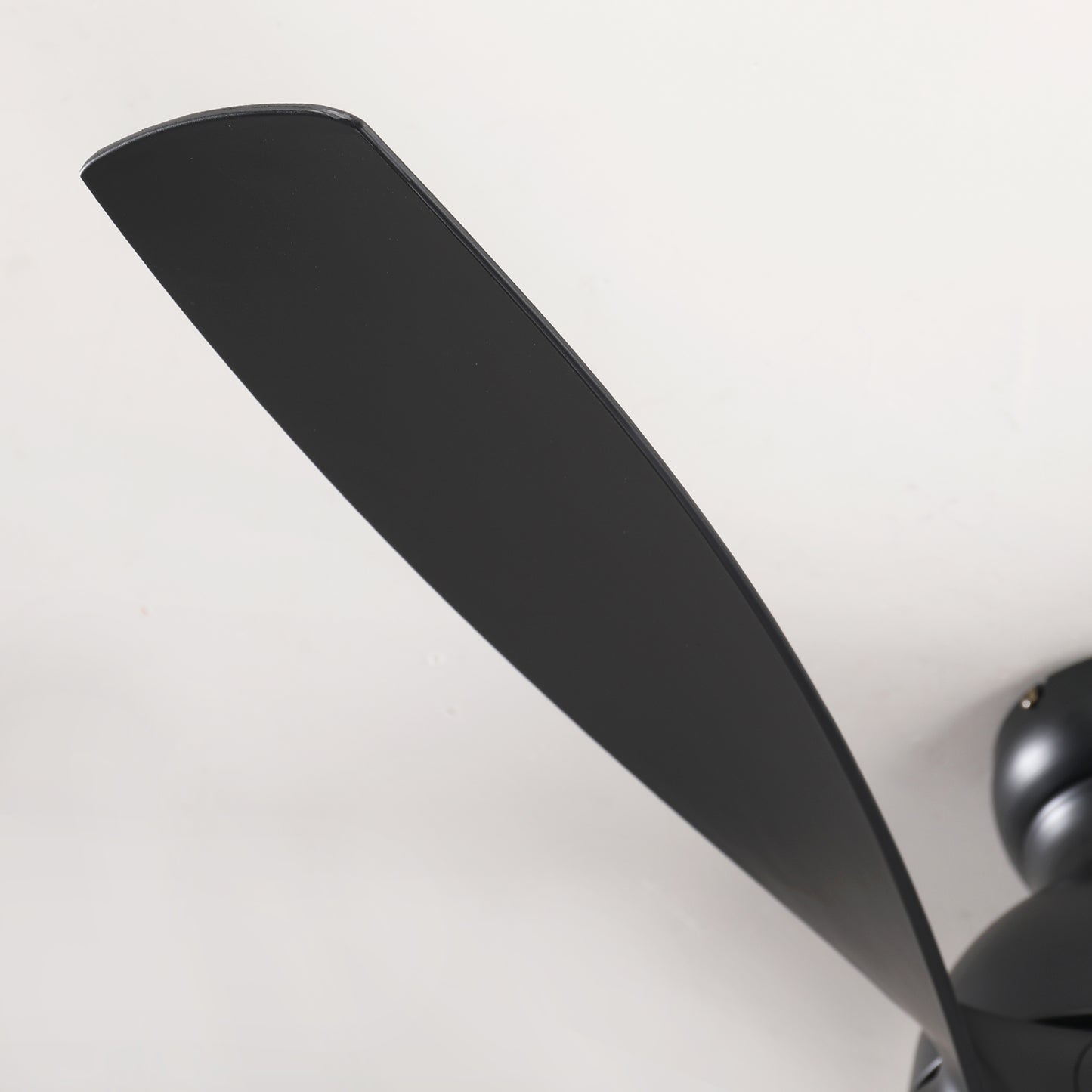 56" Matte Black 5-Blade Ceiling Fan with Remote - view 21