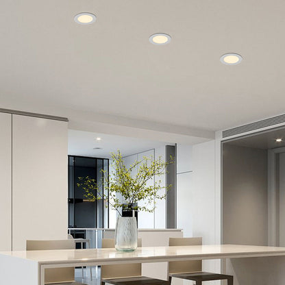 4" Ultra-Thin LED Recessed Ceiling Light, Set of 12