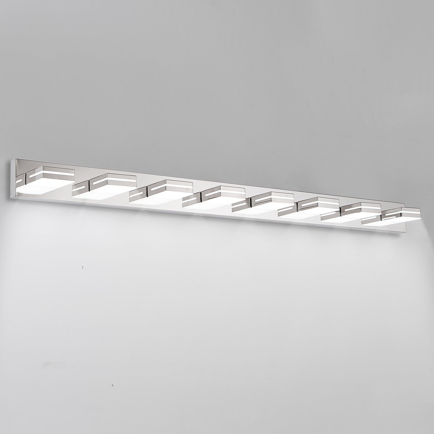 8-Light Chrome LED Bathroom Vanity Light - view 11