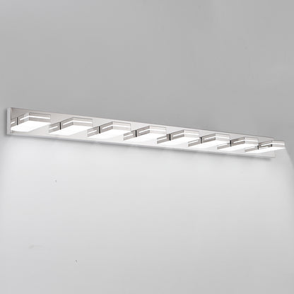 8-Light Chrome LED Bathroom Vanity Light - view 11