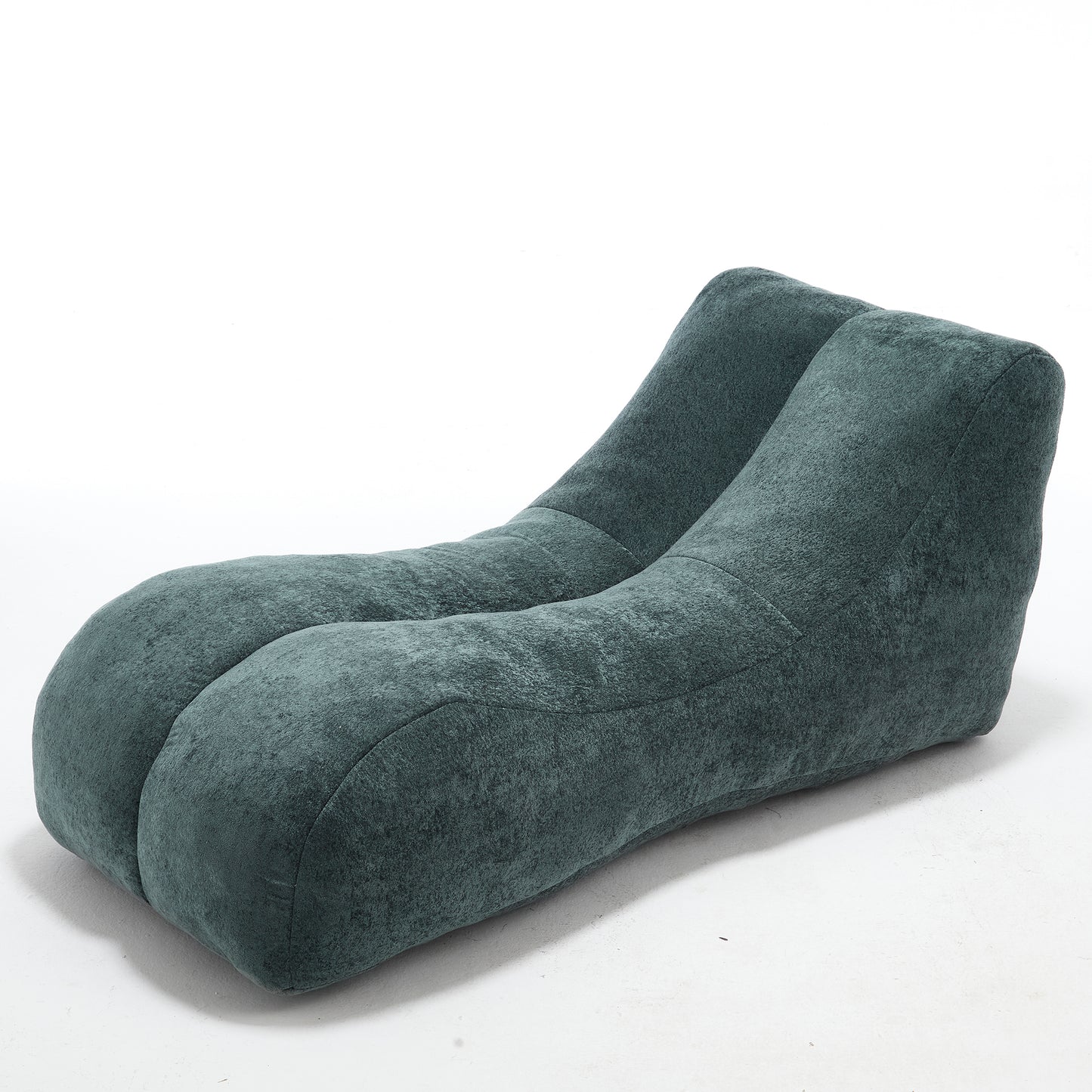 Oversized Plush Bean Bag Sofa Chair – Light Blue