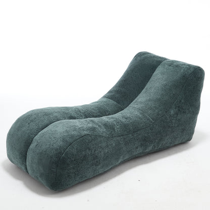 Oversized Plush Bean Bag Sofa Chair – Light Blue