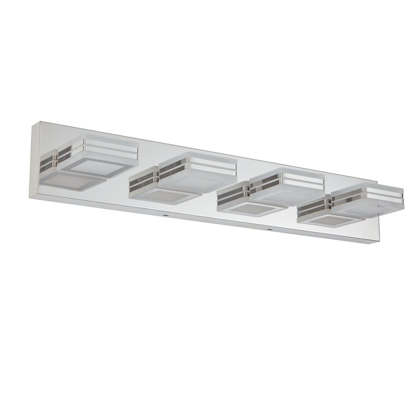 26" 4-Light Chrome LED Vanity Wall Light - view 9