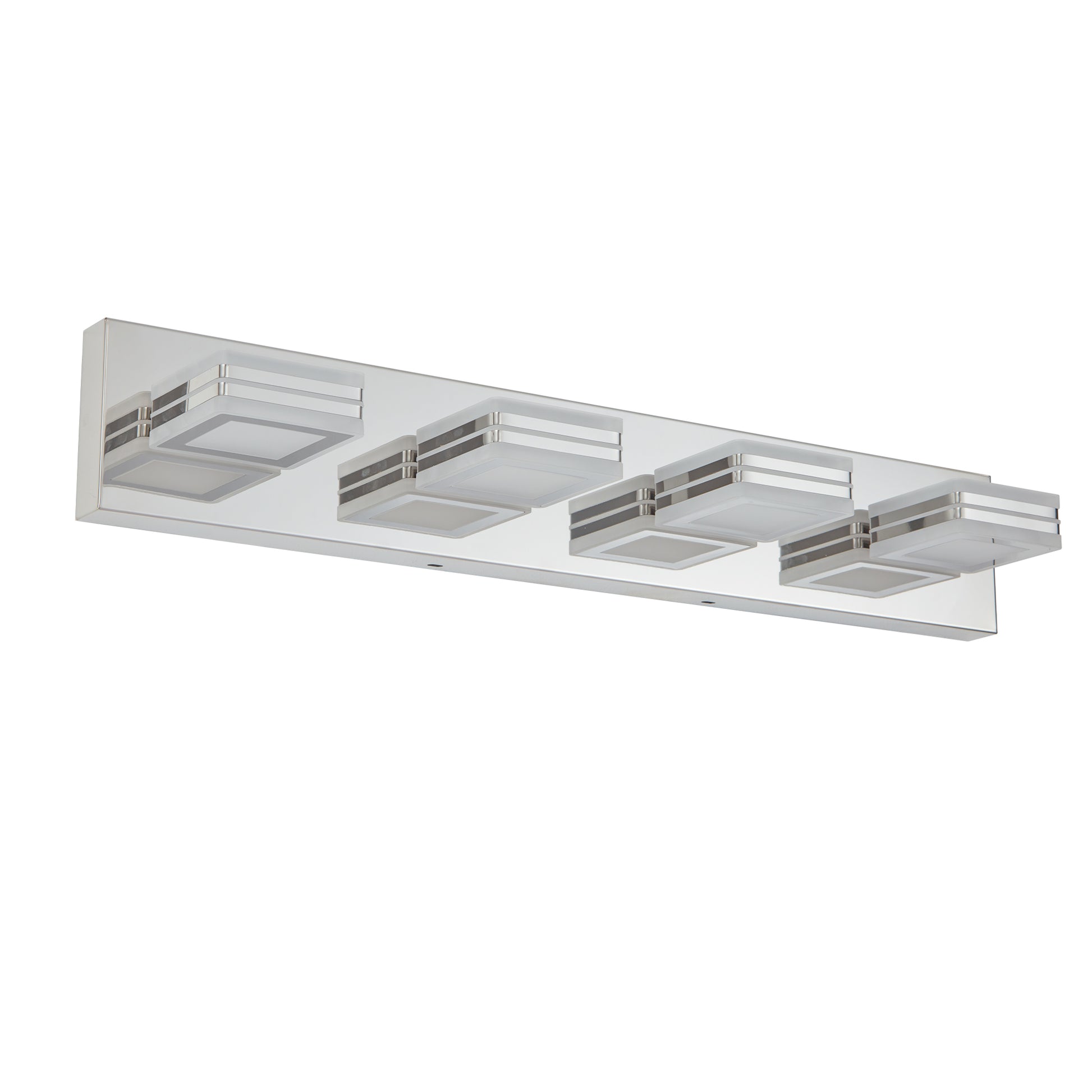 26" 4-Light Chrome LED Vanity Wall Light - view 9