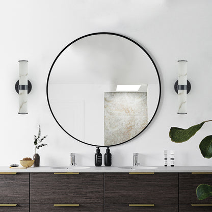 Marble Texture Wall Light with Black Frame, Set of 2 - view 3