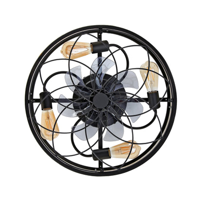 20" Farmhouse Fabric Bladeless Ceiling Fan with Remote - view 25