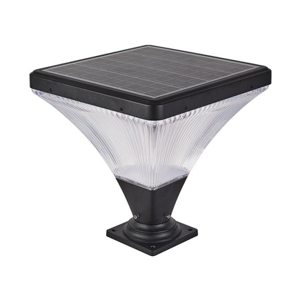 15" Black LED Outdoor Post Light with Remote - view 10