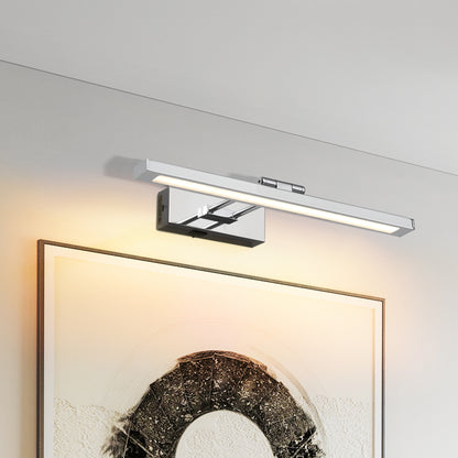 16" Chrome Wireless Picture Light with Remote - view 3