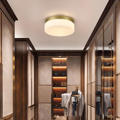 12" Gold LED Flush Mount Ceiling Light - view 2
