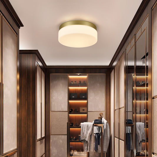 12" Gold LED Flush Mount Ceiling Light - view 2
