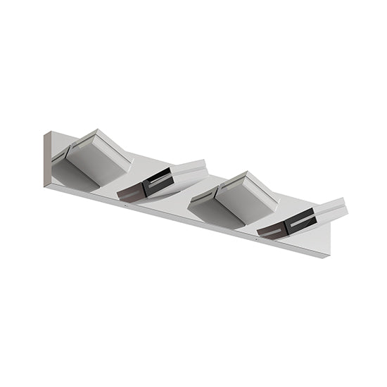 4-Light Modern Chrome LED Vanity Wall Light - view 9