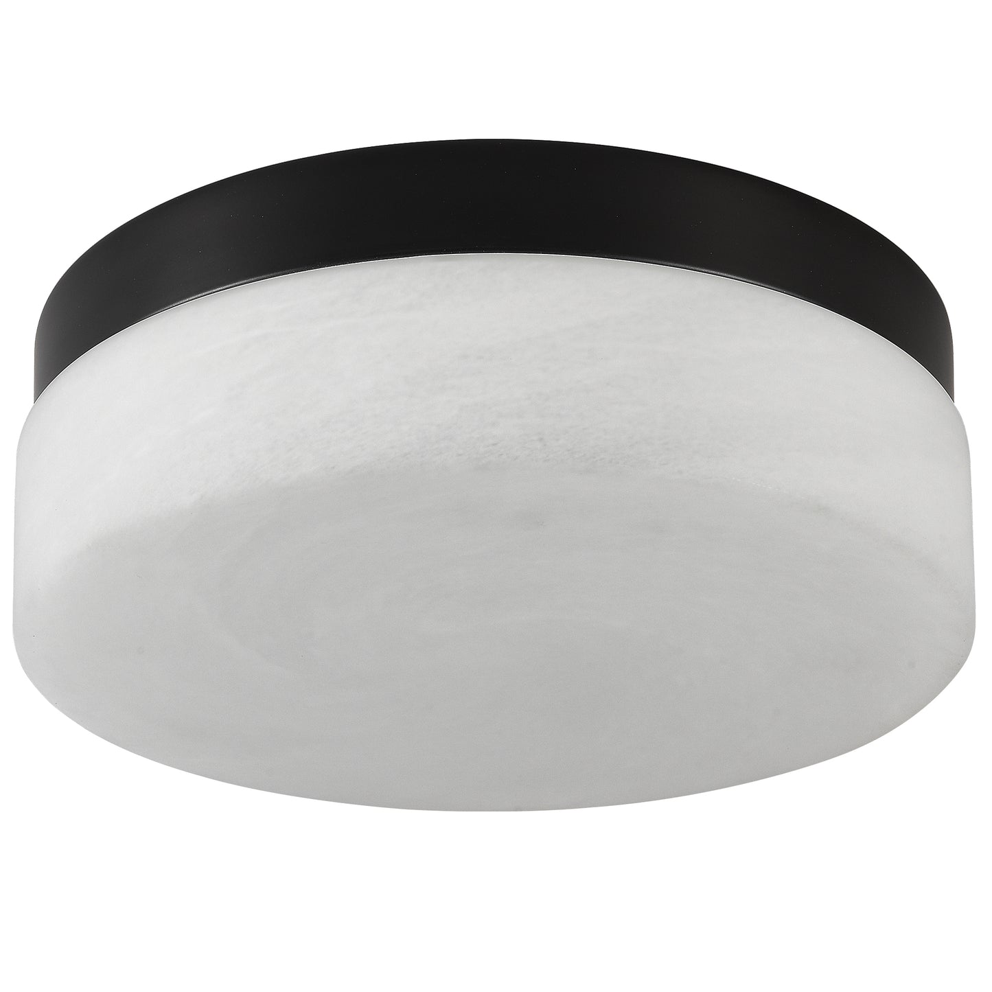 12" Black Round LED Flush Mount Ceiling Light - view 9