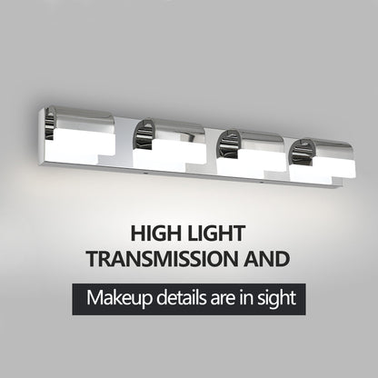 4-Light Chrome LED Bathroom Vanity Light - view 7