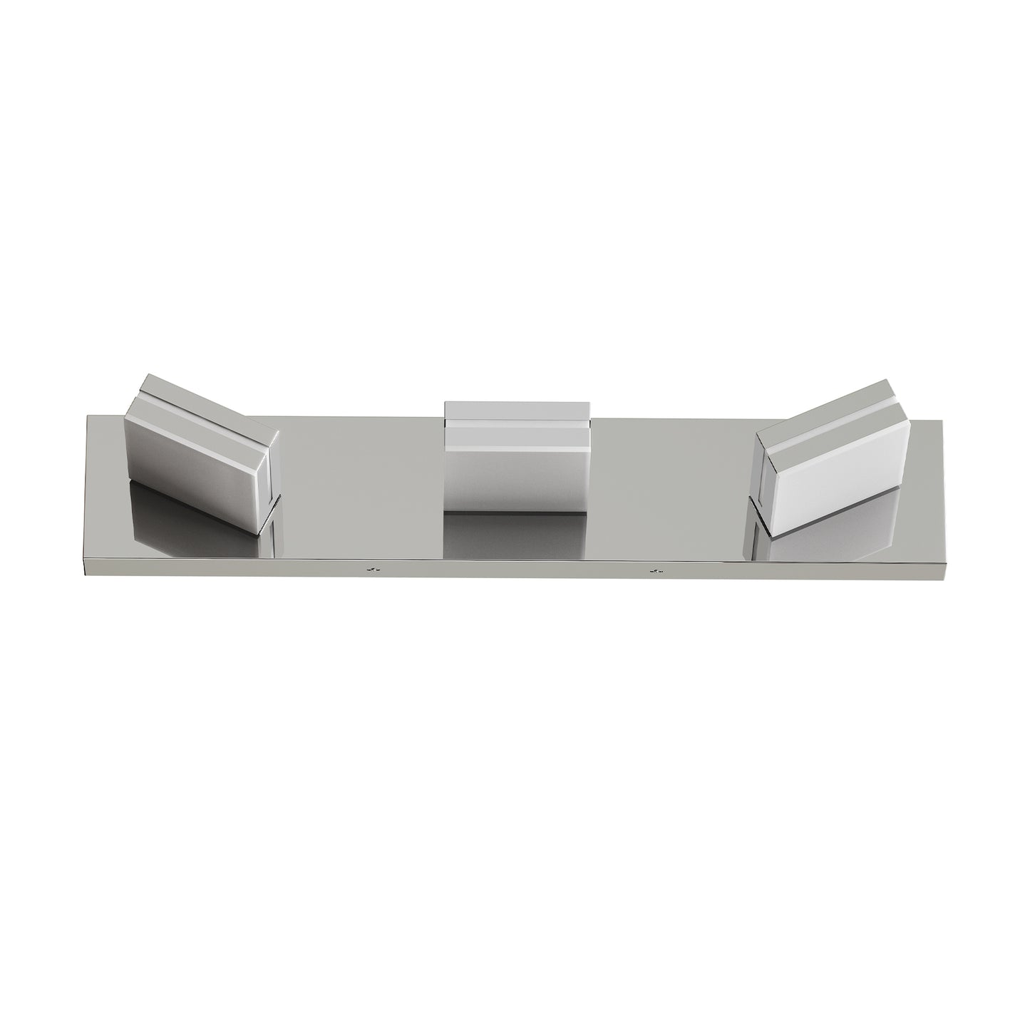 3-Light Chrome Minimalist LED Vanity Light - view 8