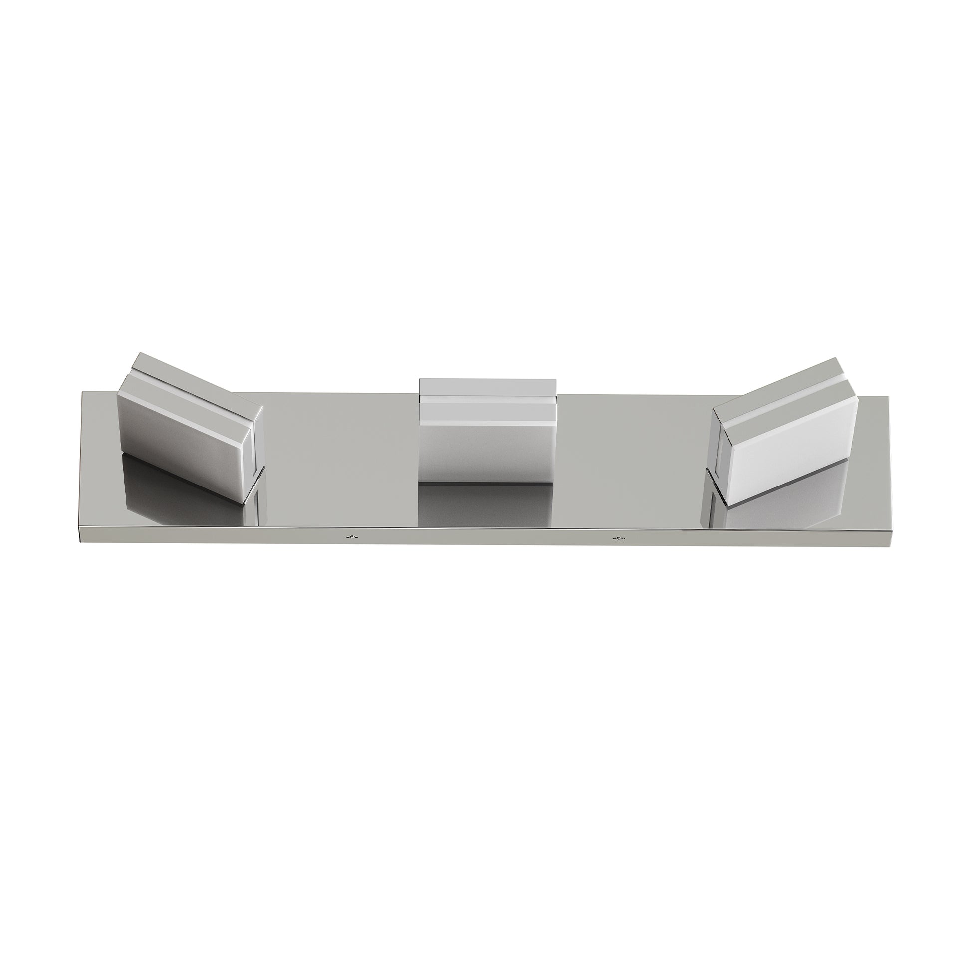 3-Light Chrome Minimalist LED Vanity Light - view 8