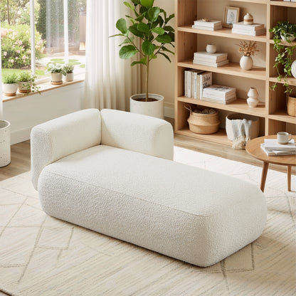 Fabric Chaise Lounge