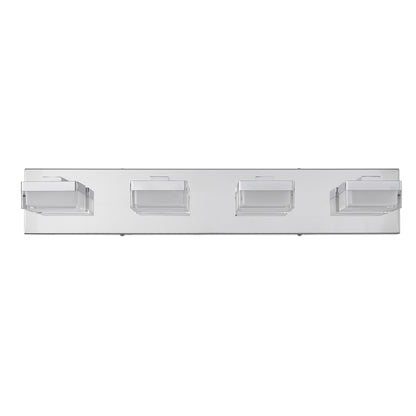 4-Light Chrome LED Bathroom Vanity Light - view 10