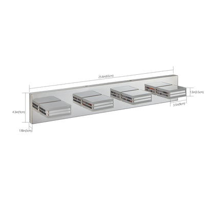 26" 4-Light Chrome LED Vanity Wall Light - view 8